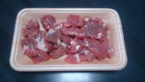 カレー用豚角切り肉