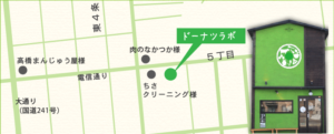 ドーナツラボ地図